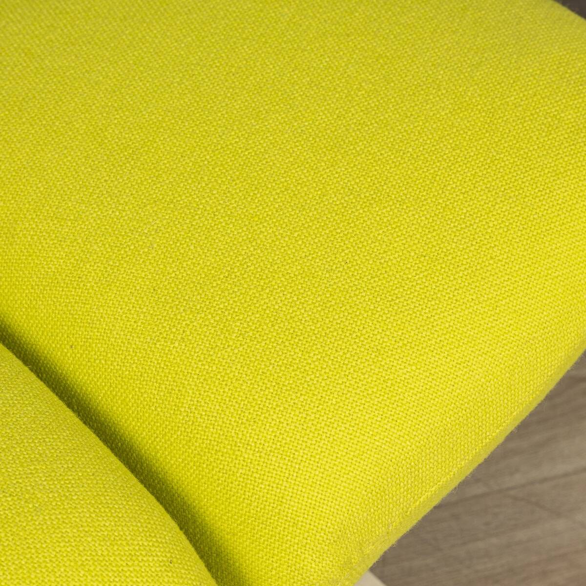 A 20thC RIBBON CHAIR & FOOTSTALL BY PIERRE PAULIN FOR ARTIFORT, FRANCE