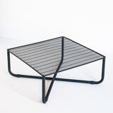 Vintage iron coffee table "Jarpen" by Niels Gammelgaard for Ikea, 1983