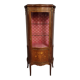 Antique Louis XV style display cabinet, in richly inlaid rosewood