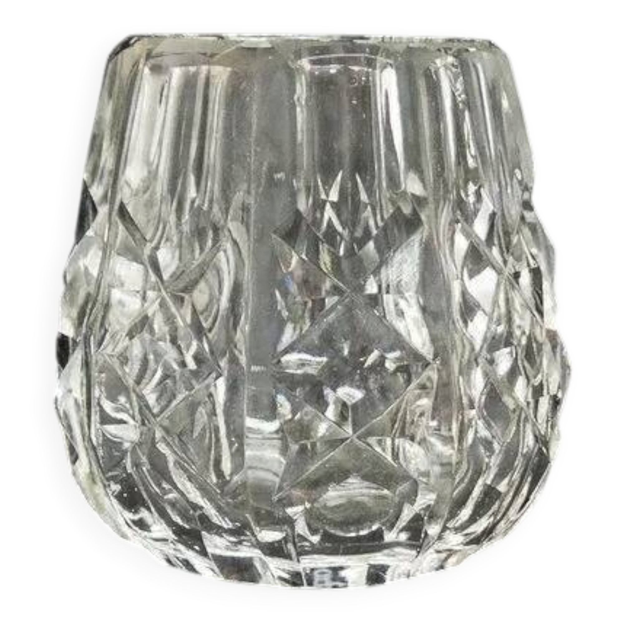 K8z crystal toothpick holder in art deco style