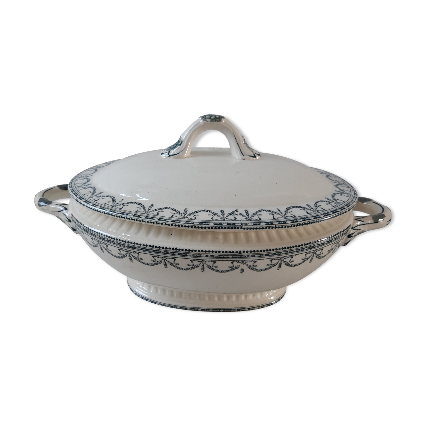 Soup Pot Iron Earth XIXth