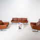 Canapé 3 places et 2 fauteuils par Georg Thams