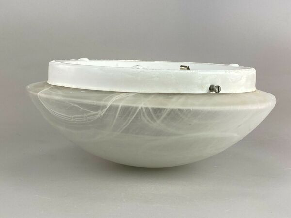 Plafoniere plafonnier verre espace design lampe 70s