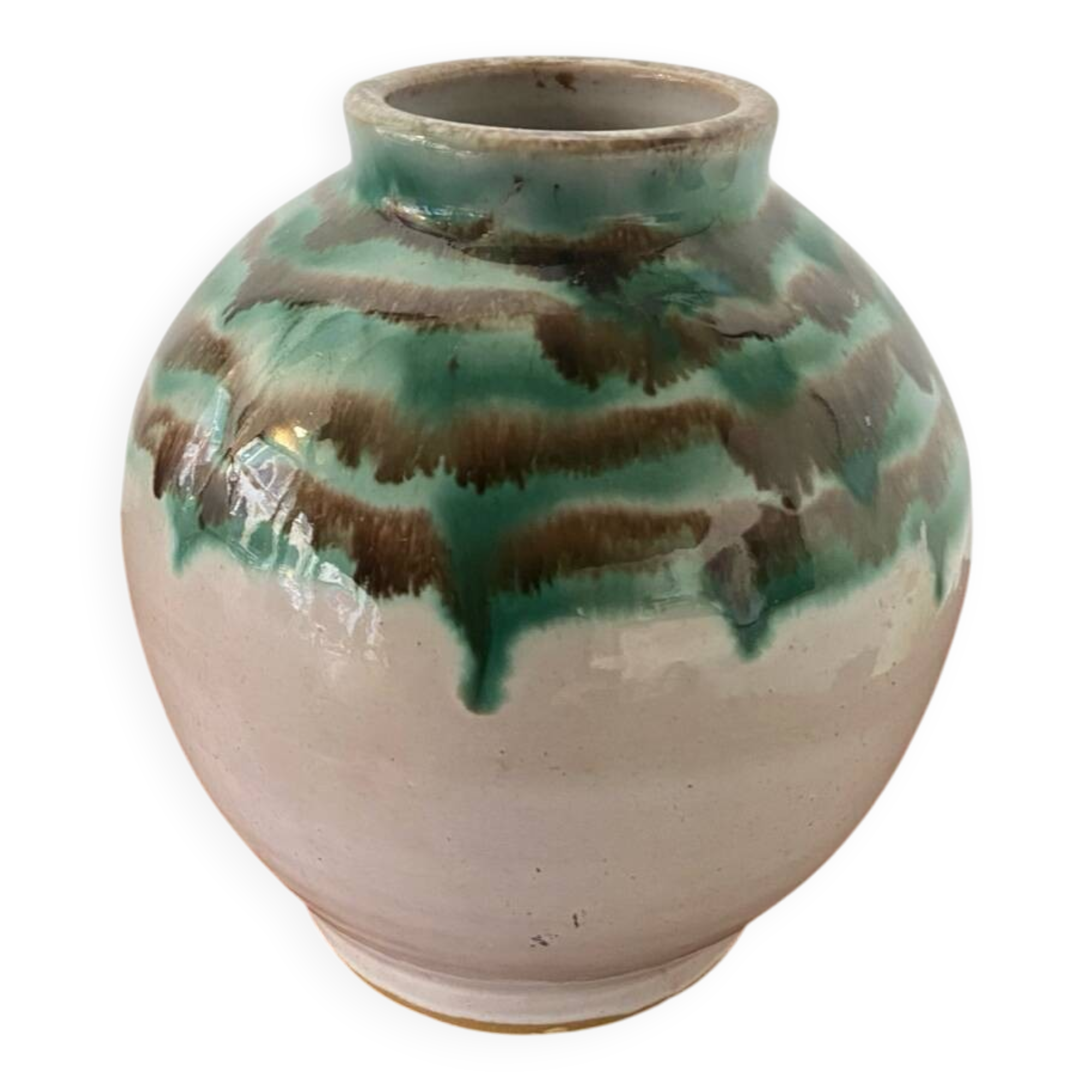 Vintage signed ceramic vase
