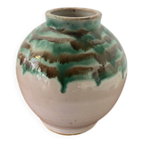 Vintage signed ceramic vase