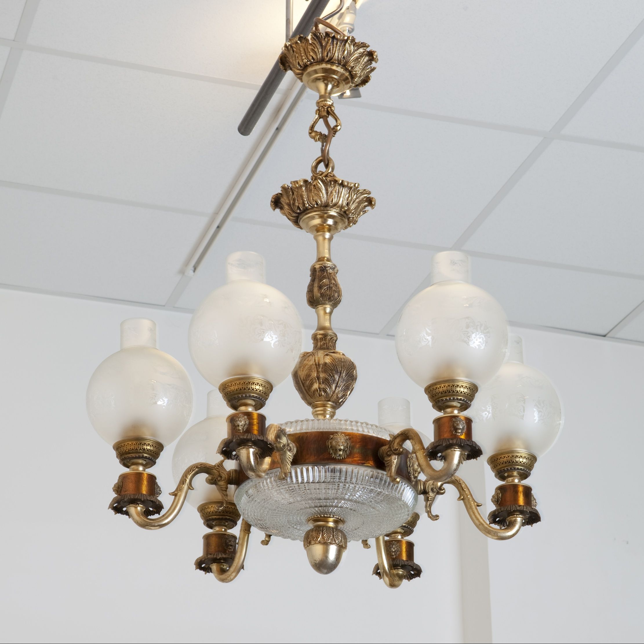 Empire Chandelier with dome