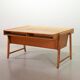 Clausen and Maerus Oak Wooden Design President Writing Desk for Eden 1960s