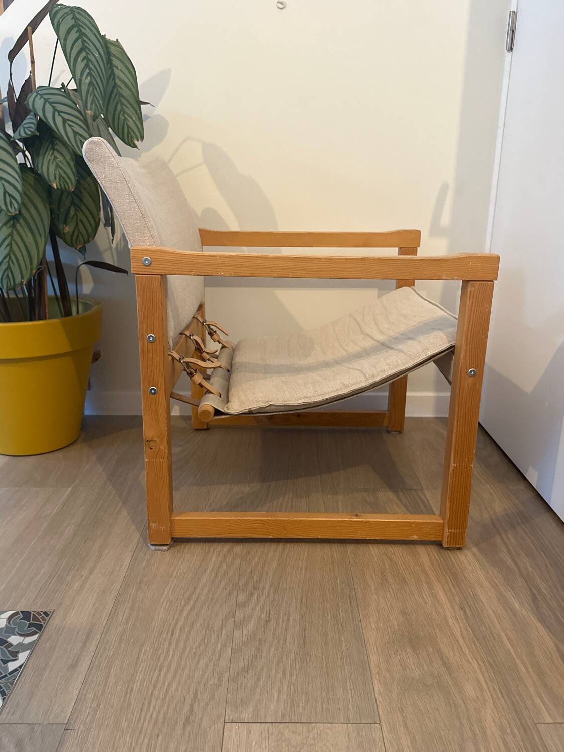 “Diana” safari armchair, designer Karin Mobring