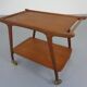 Danish Organic Teak Tea Cart, 1960s