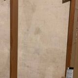 Oil on canvas - Haiti - market scene - signed