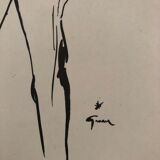 Fashion illustration by Gruau