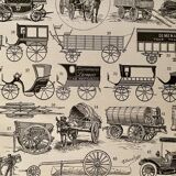 Lithograph on stagecoaches and carriages from 1897