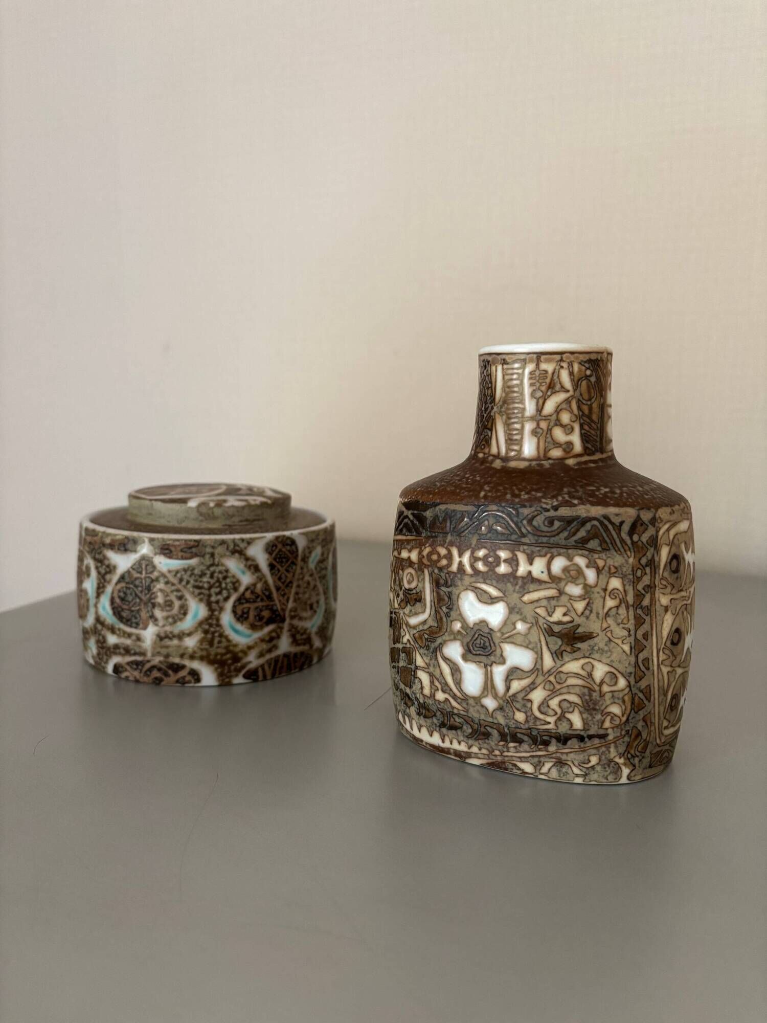 Vintage ceramics "Baca" by Nils Thorsson for Royal Copenhagen