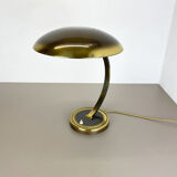 German Brass Kaiser Idell 6751 Bauhaus Desk Light Christian Dell, Germany, 1950s