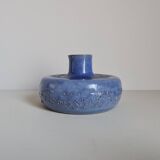 pebble-shaped soliflore vase / ceramic / vintage / 80s / French ceramic / decoration / 20th century