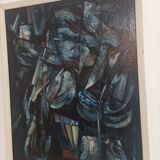Oil on canvas signed Mochalin Sergei Nikolaevitch, Ukraine 1993