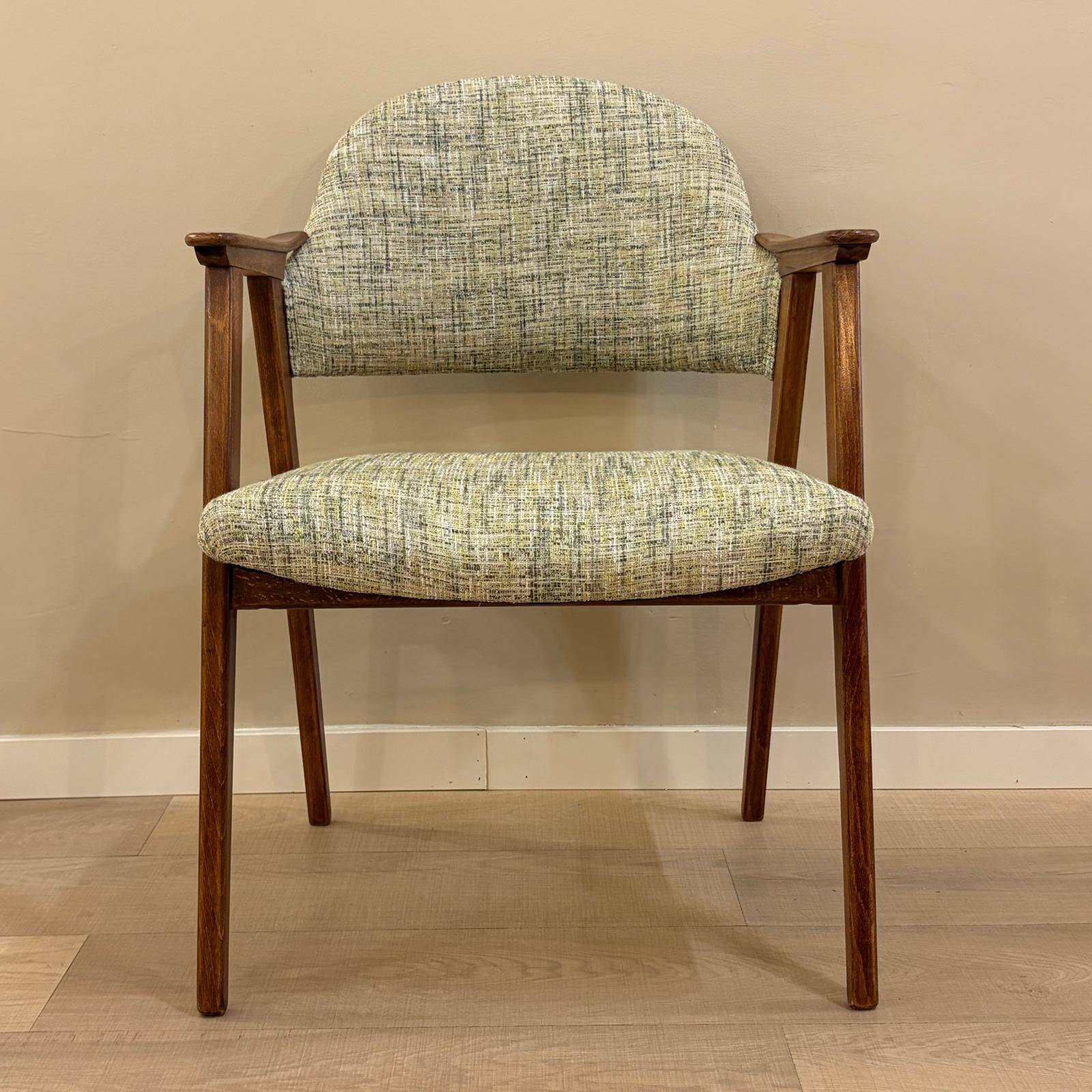 Spanish vintage mid-century armchair by Guilleumas, 1960s