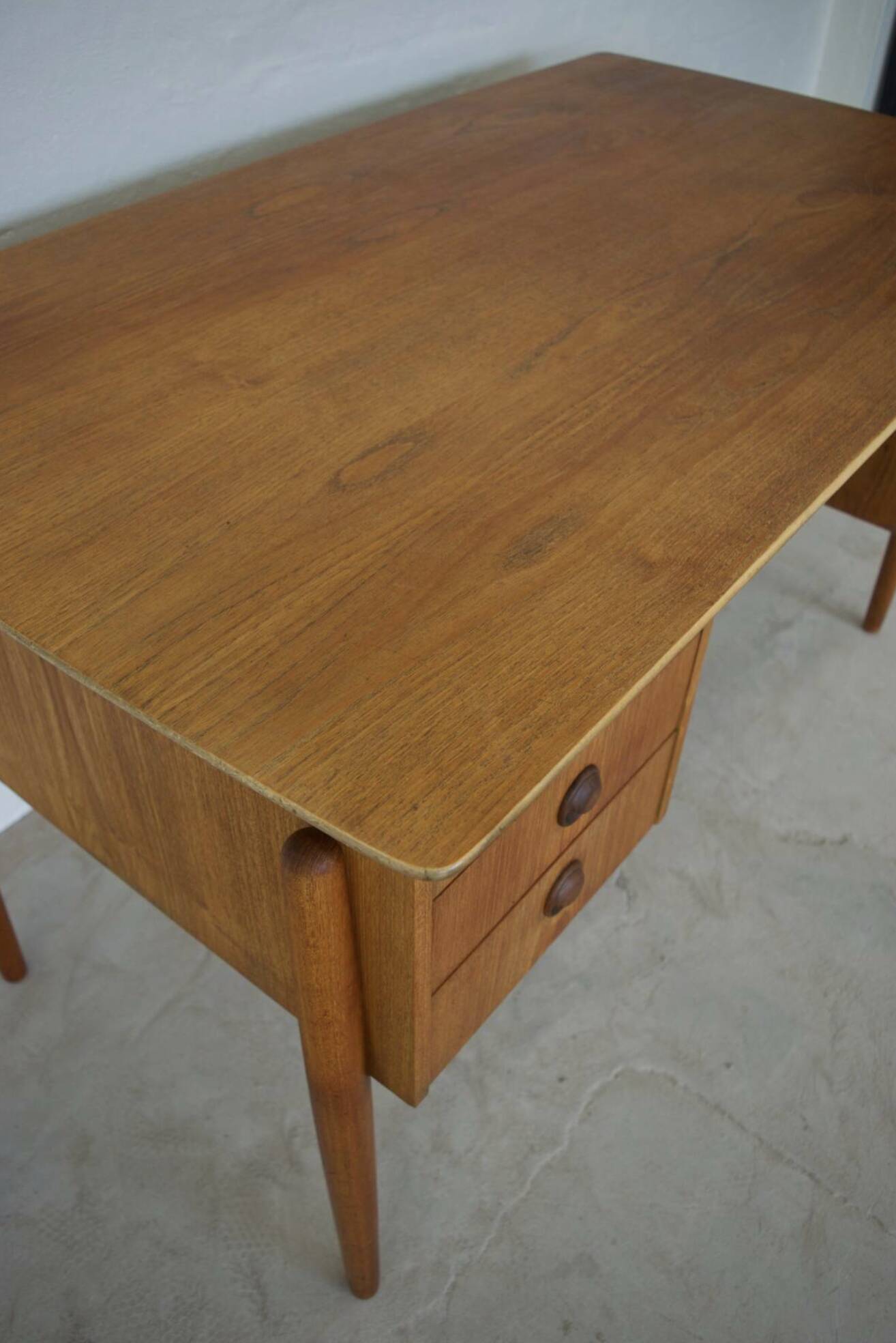 Vintage Danish Teak Executive Desk, 1964