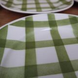 Set of 6 Moulin des Loups "Nappe" flat plates