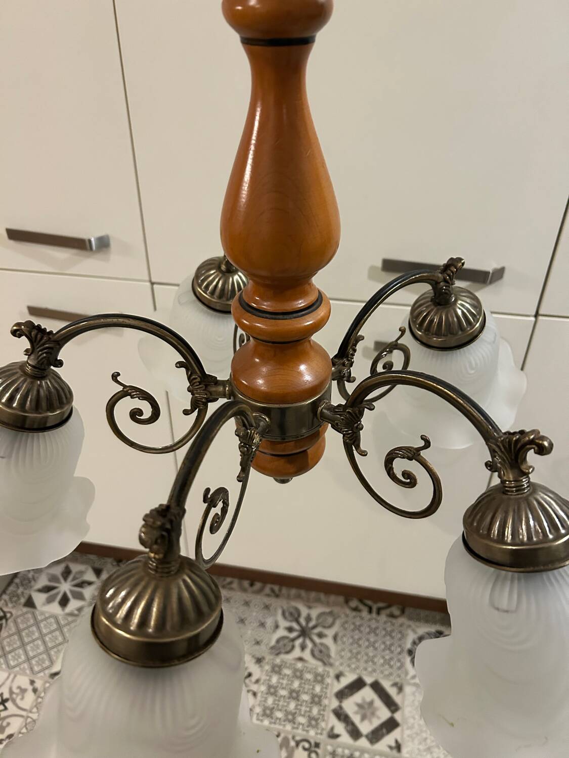 Flower chandelier