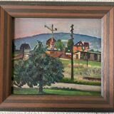 Tableau paysage Suisse 1951