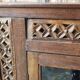 Ancient tribal buffet in Burmese teak