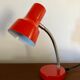 Red desk lamp 1960