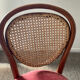 Chaise bistrot cannée enfant vintage