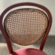 Chaise bistrot cannée enfant vintage