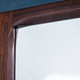 Danish Mirror with Rosewood Frame by Aksel Kjersgaard, 1960s