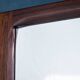 Danish Mirror with Rosewood Frame by Aksel Kjersgaard, 1960s