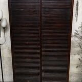 Double curtain binder cabinet 40 50 oak 180 cm