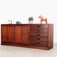 Enfilade en palissandre, design danois, années 1970, designer : Kai Winding