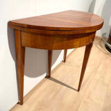 Console Biedermeier demi-lune