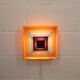 Vintage Danish Kvadrille Wall Lamp by Bent Karlby for Lyfa, Denmark, 1970s