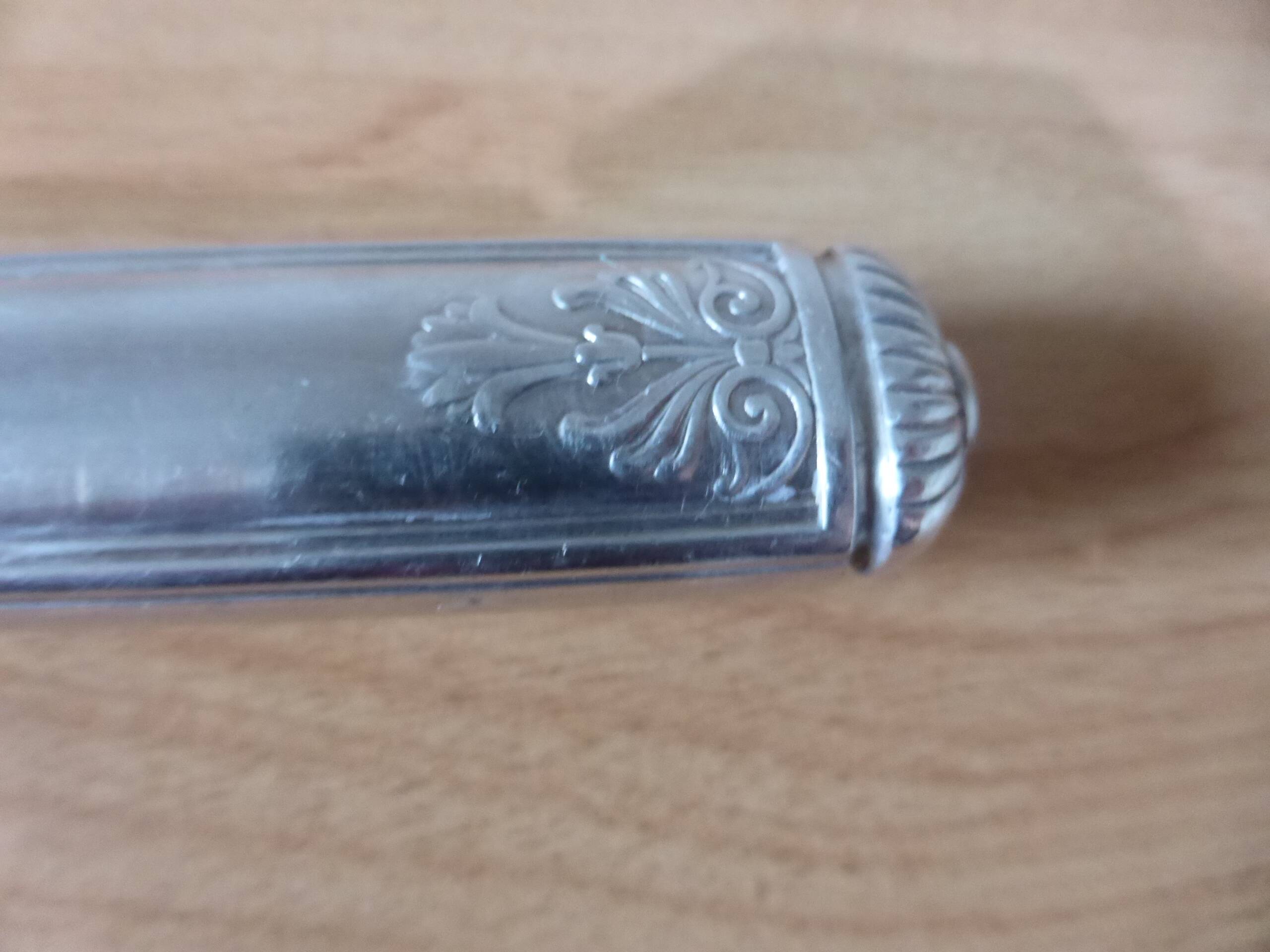Christofle silver-plated meat fork 240550