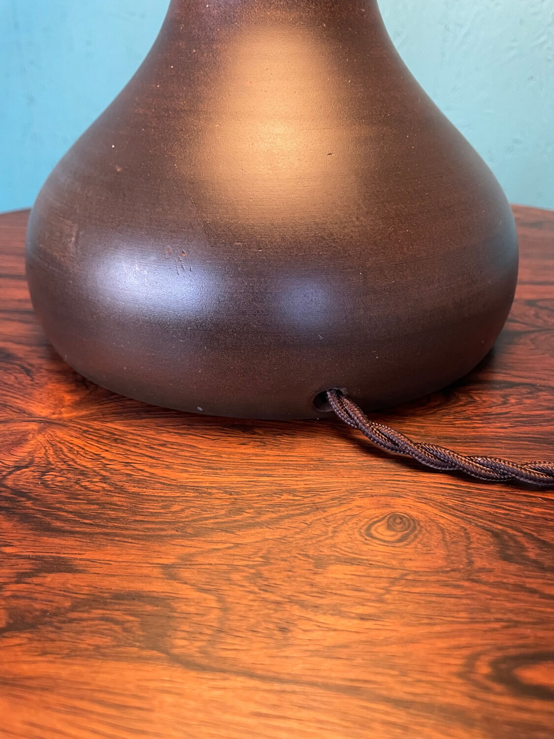 Herman A. Kähler for Le Klint Pottery Table Lamp