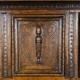 Charles II Oak Plaque, 1684, Set of 3