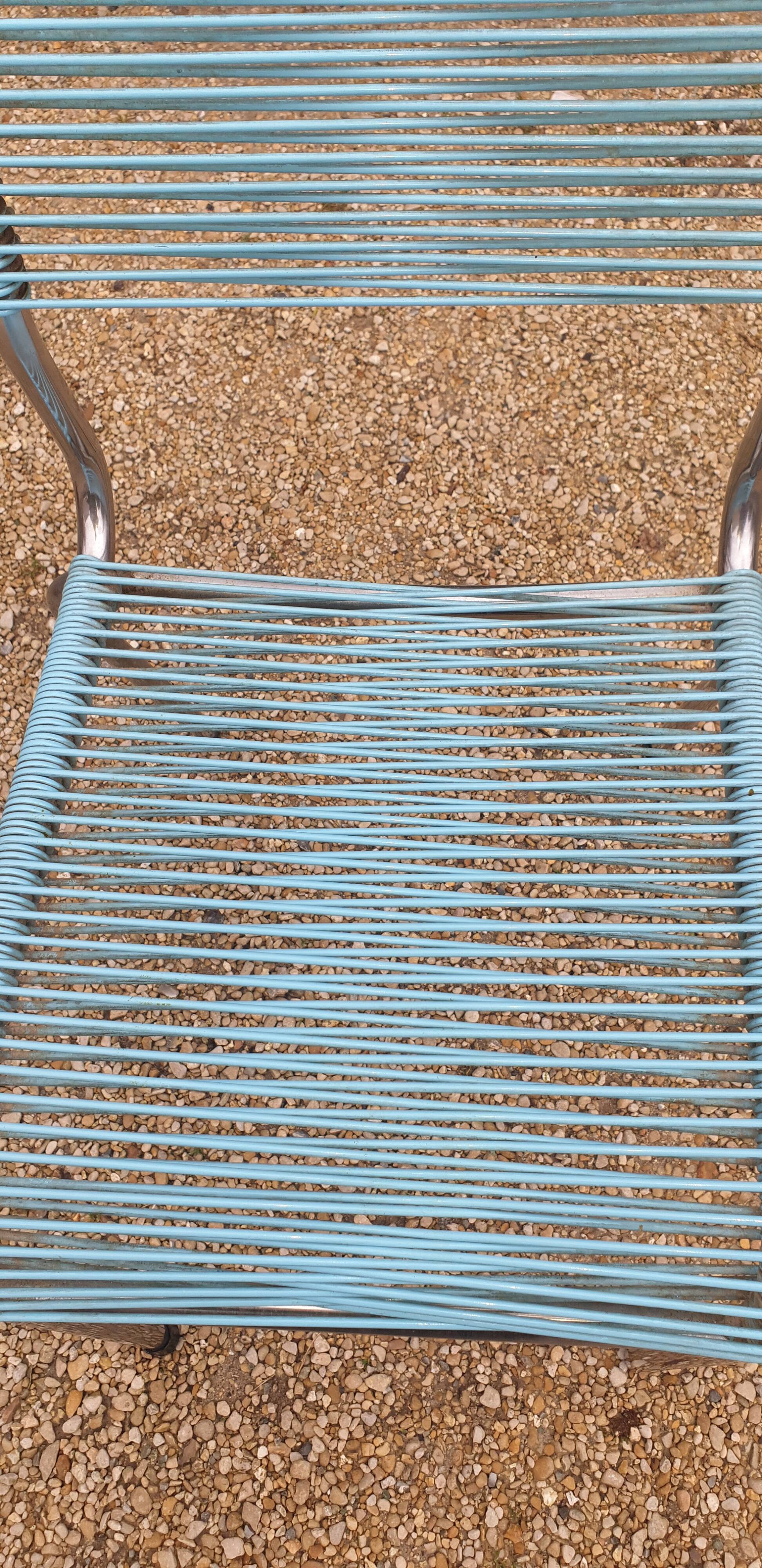 Scoubidou chair seventies