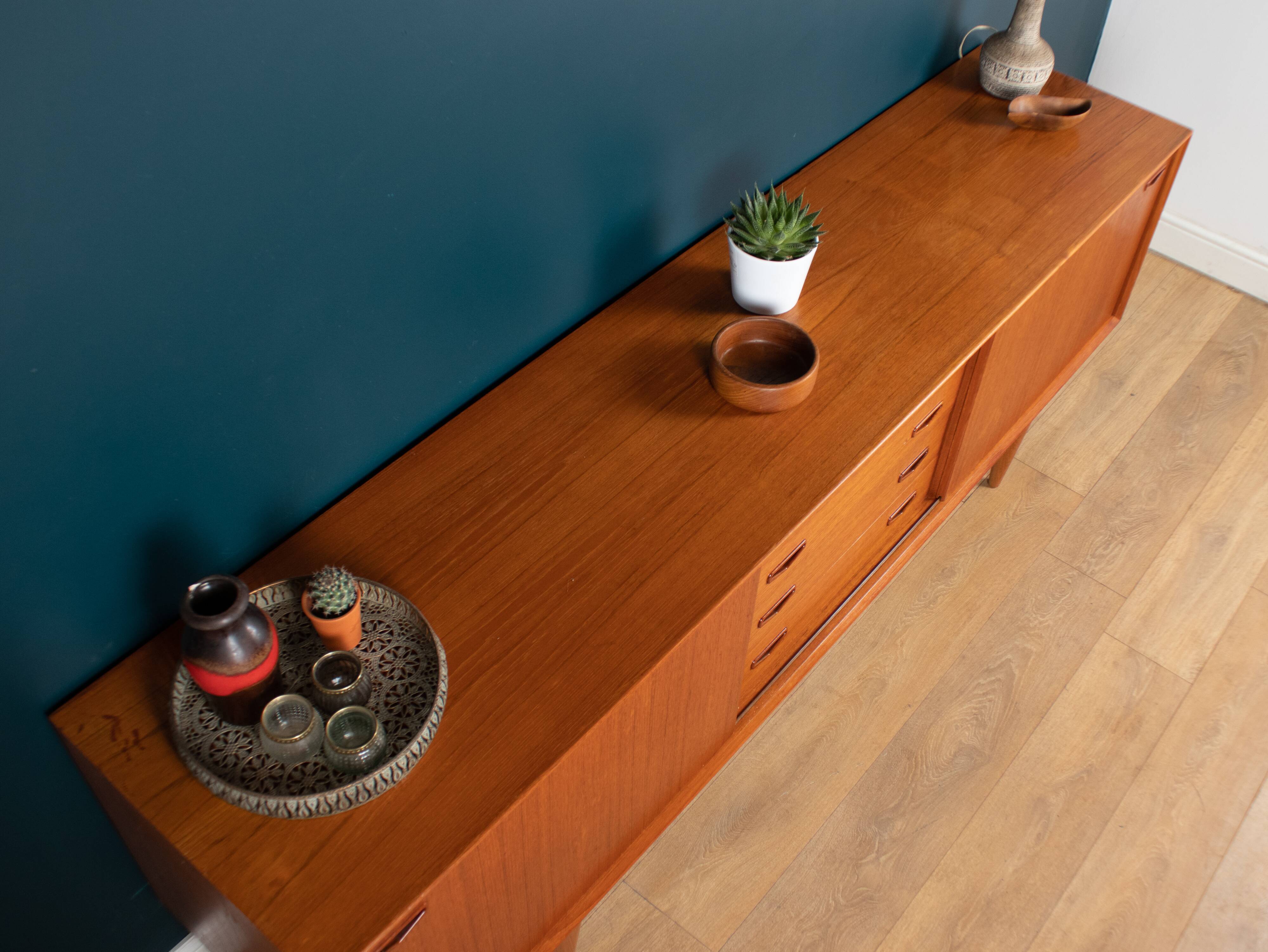 Mid-Century Danish Teak Sideboard by Clausen & Son, Denmark, 1960s