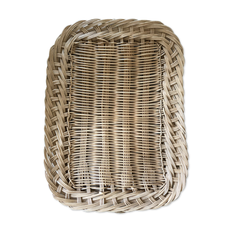 Rattan tray