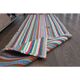 Vintage Turkish Oushak Handmade Wool & Cotton Pink Runner Rug 77x224