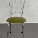 Vintage chrome metal chair
