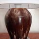 Pair of vintage 70s ceramic bedside lamps – Glazed enamels & e