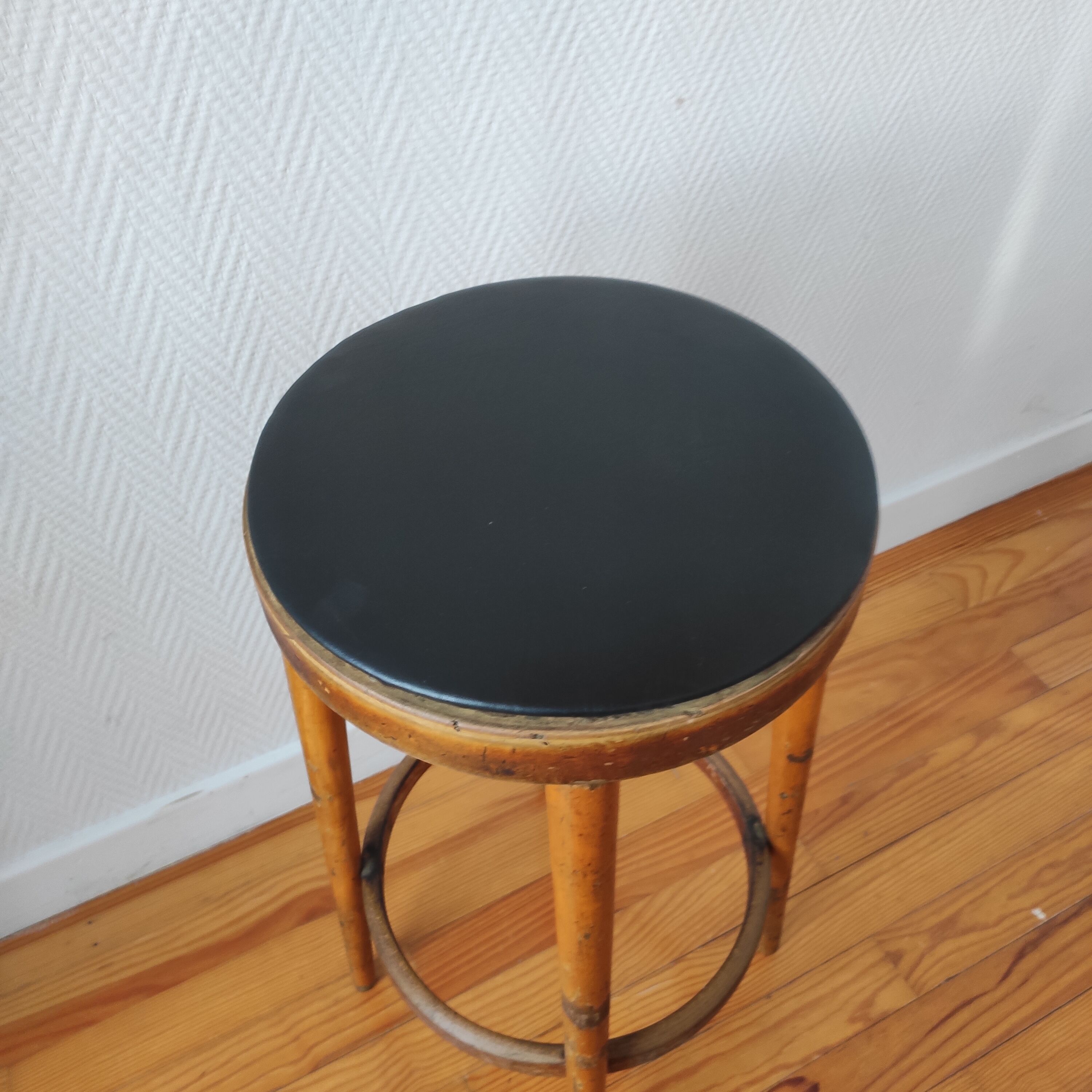 Old bistro stool