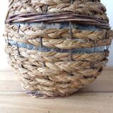 Demijohn braided wicker