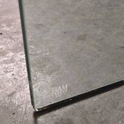 Hans von Klier for FIAM, coffee table in glass, glass, 1990s, Italy