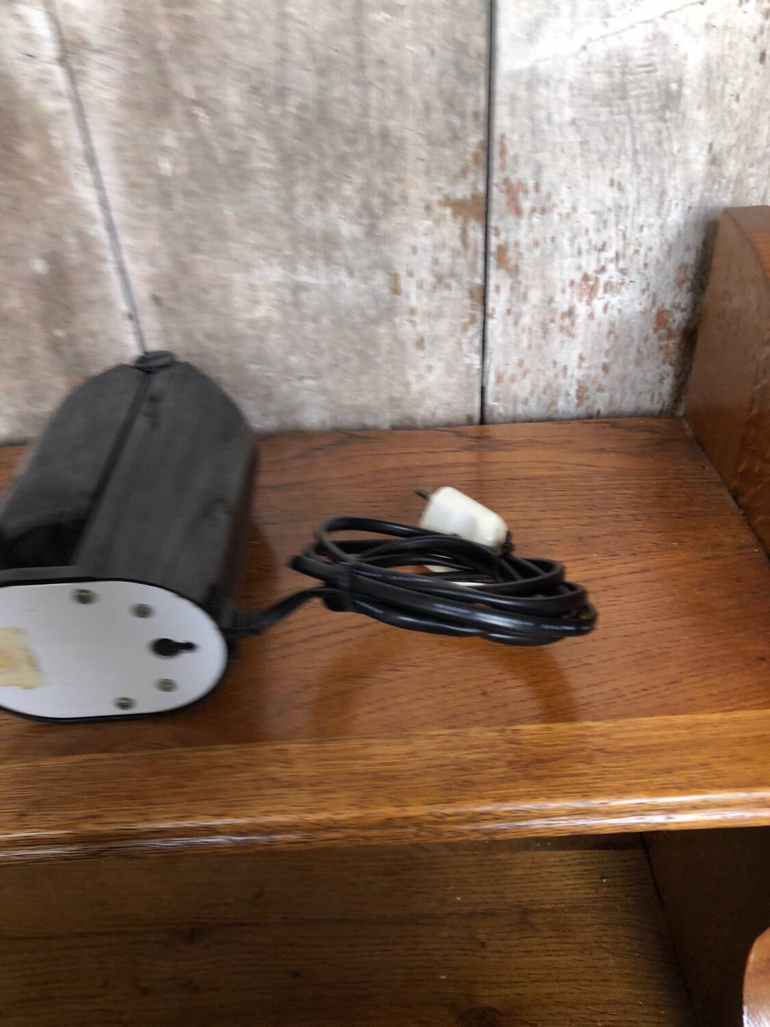 Old BAMBINA Designer Lamp from Fase 80's Ein France Black Vintage