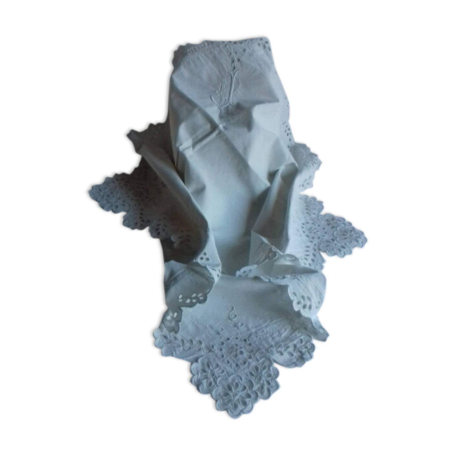 Old cotton pillow taie