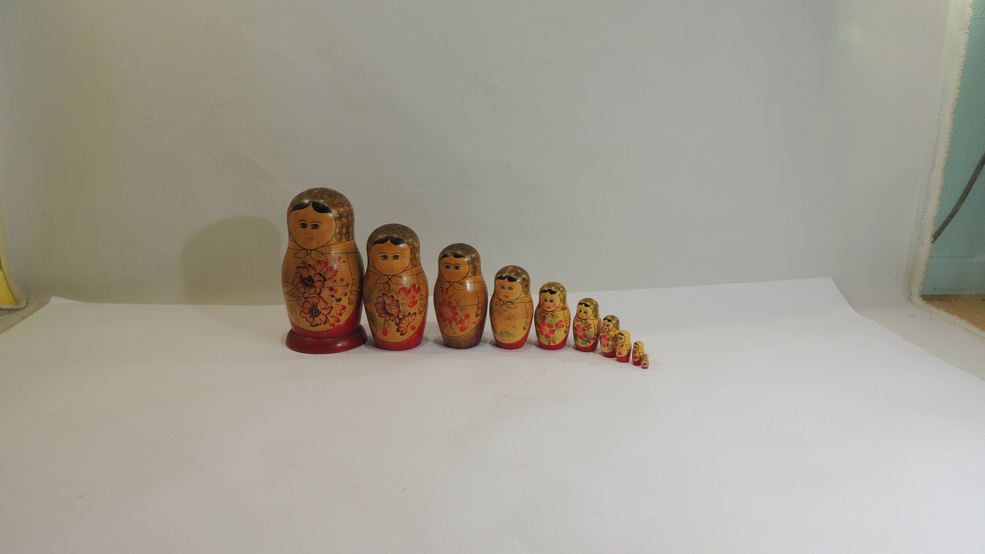 Poupées Russes originales et rares soviétiques / Matriochka / Peintes à la main